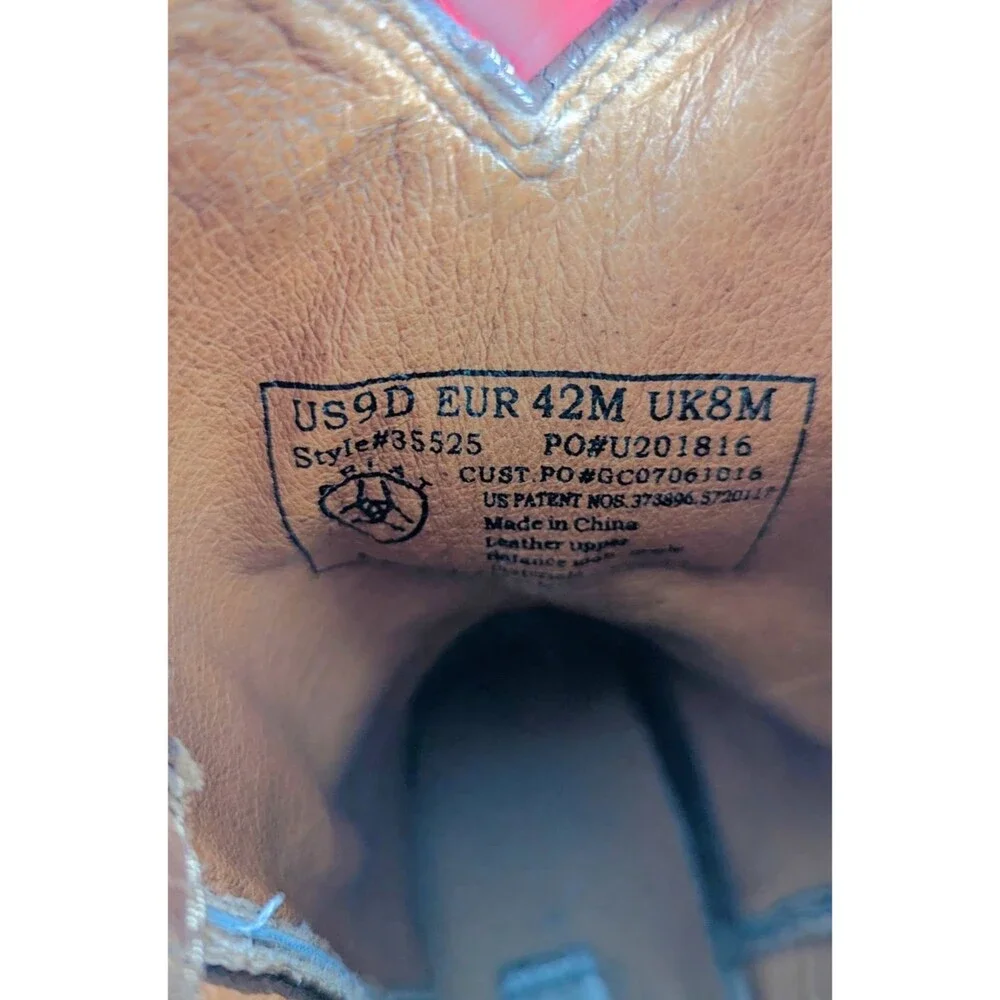 Ariat Heritage 35525 Lighter Brown Cowboy Boots Men's Western Ranch Americana